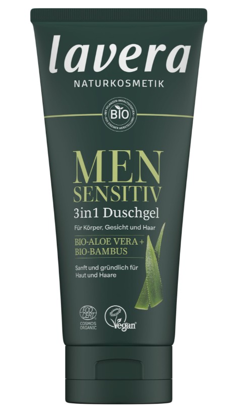 Lavera, Men Sensitive in1 Shower Gel, 200ml
