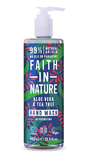Faith in Nature, Aloe Vera & Tea Tree Hand Wash, 400ml