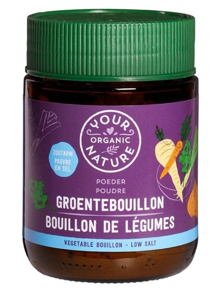 Your Organic Nature, Bouillon Low Salt, 100g