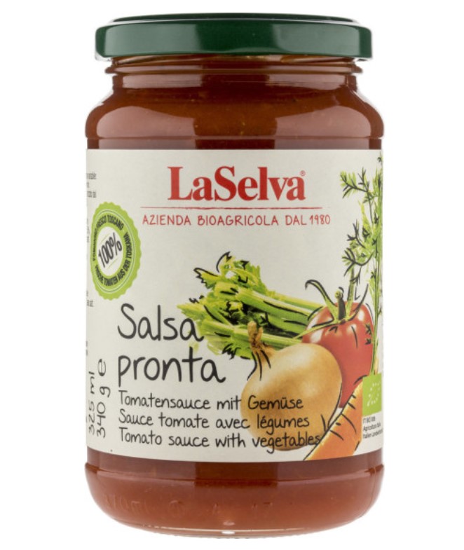Salsa Pronta - Tomato Sauce with Fresh Vegetables, 340g