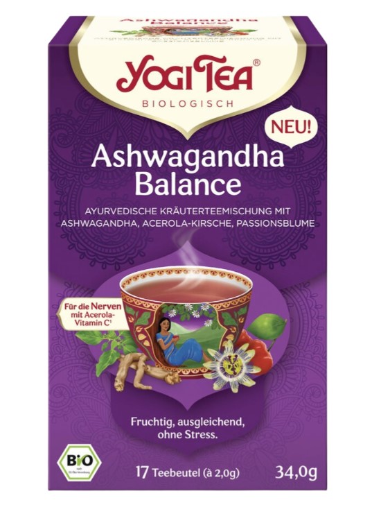 Ashwagandha Balance Tea, 17 bags