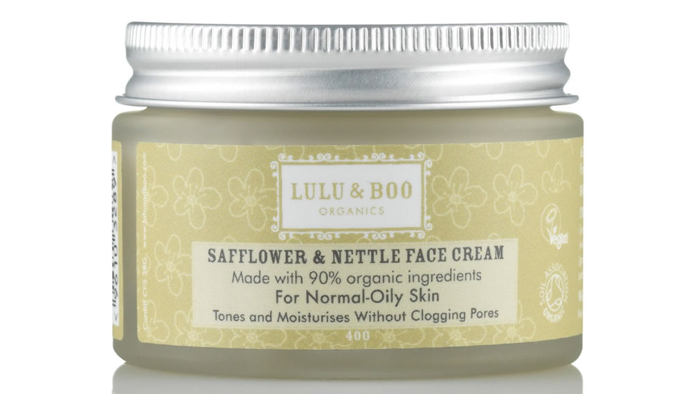 Lulu & Boo, Safflower and Nettle Face Cream, 40g