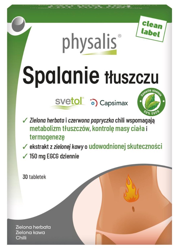 Physalis, Fat Burning, 30 tablets