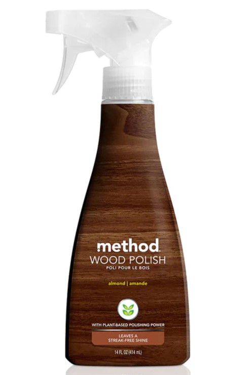 Method, Wood Polish Spray Almond, 354ml
