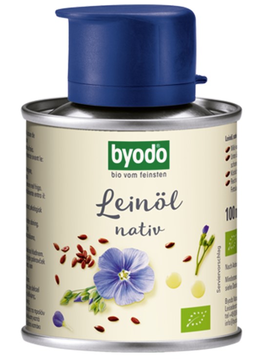 Byodo, Linseed Oil Cold Pressed, 100ml