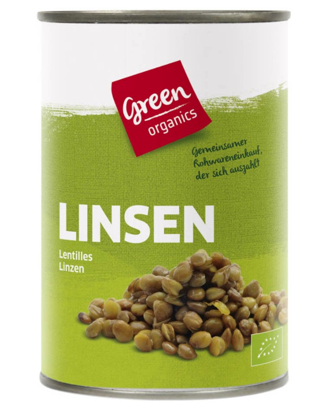 Green Lentils, 400g