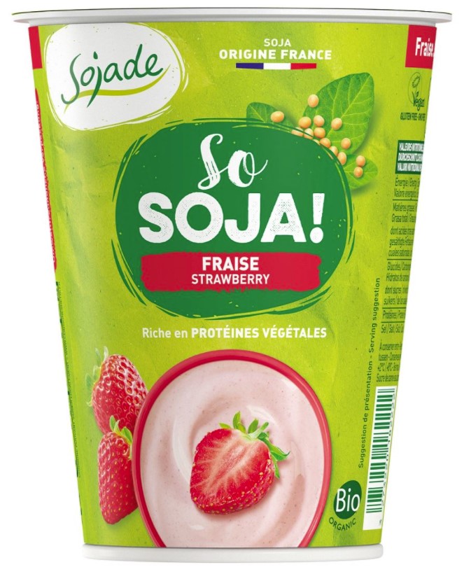 Strawberry Soya Yoghurt, 400g