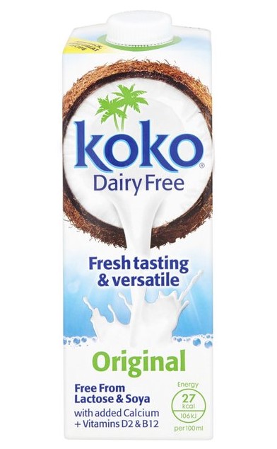 Coconut Milk Original with added Calcium, 250ml