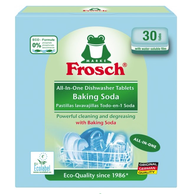 Frosch, Dishwasher Tablets Soda, 30pcs