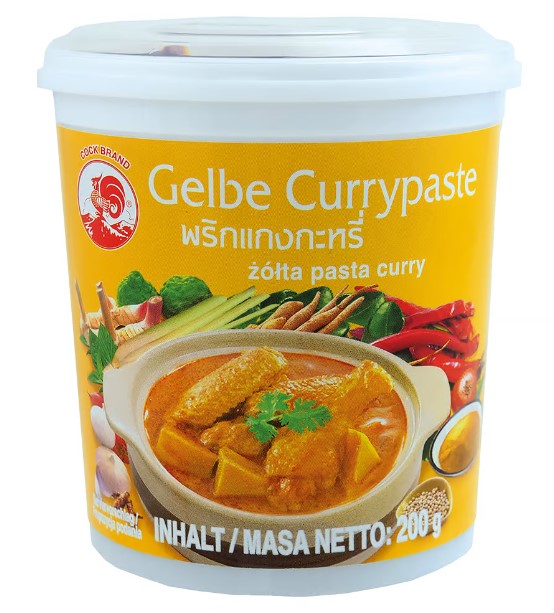 Cock, Curry Paste Yellow, 200g