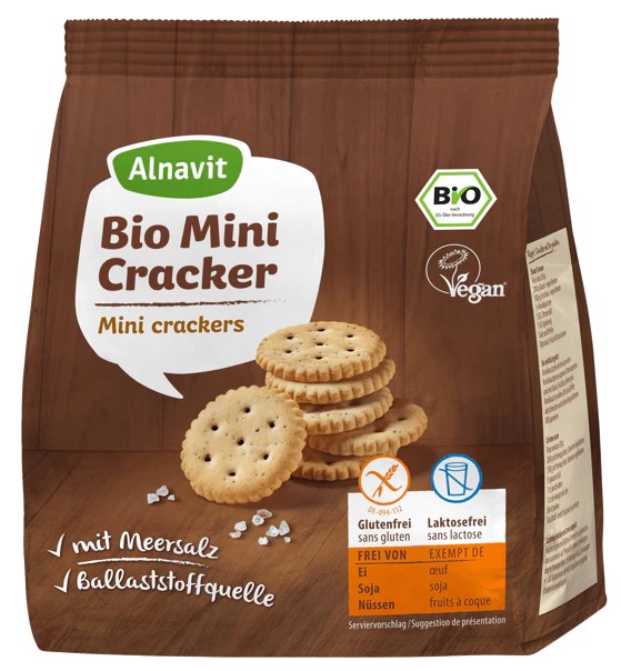 Alnavit, Mini Crackers, 100g