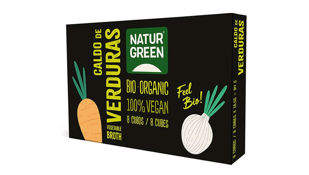 Naturgreen, Vegetable Broth Cubes, 84g