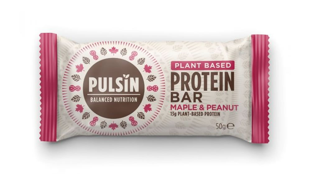 Pulsin, Maple & Peanut Protein Bar, 50g