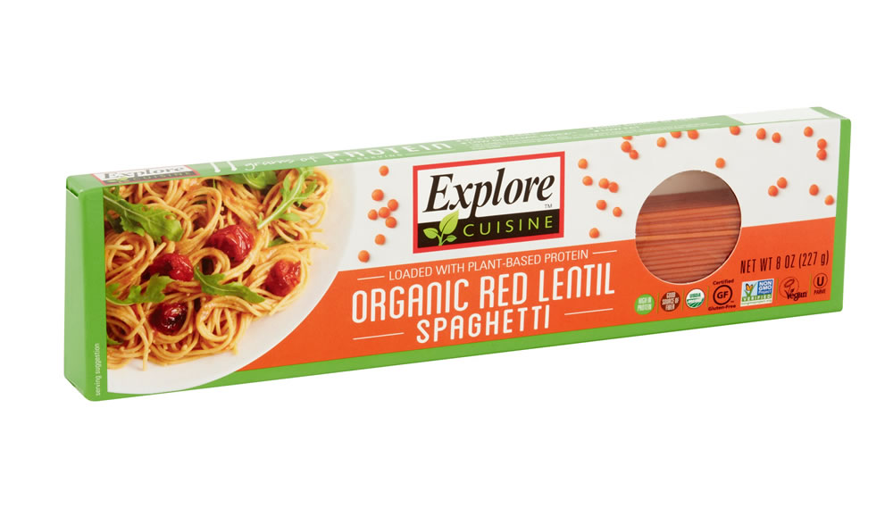 Explore Cuisine, Red Lentil Spaghetti, 250g