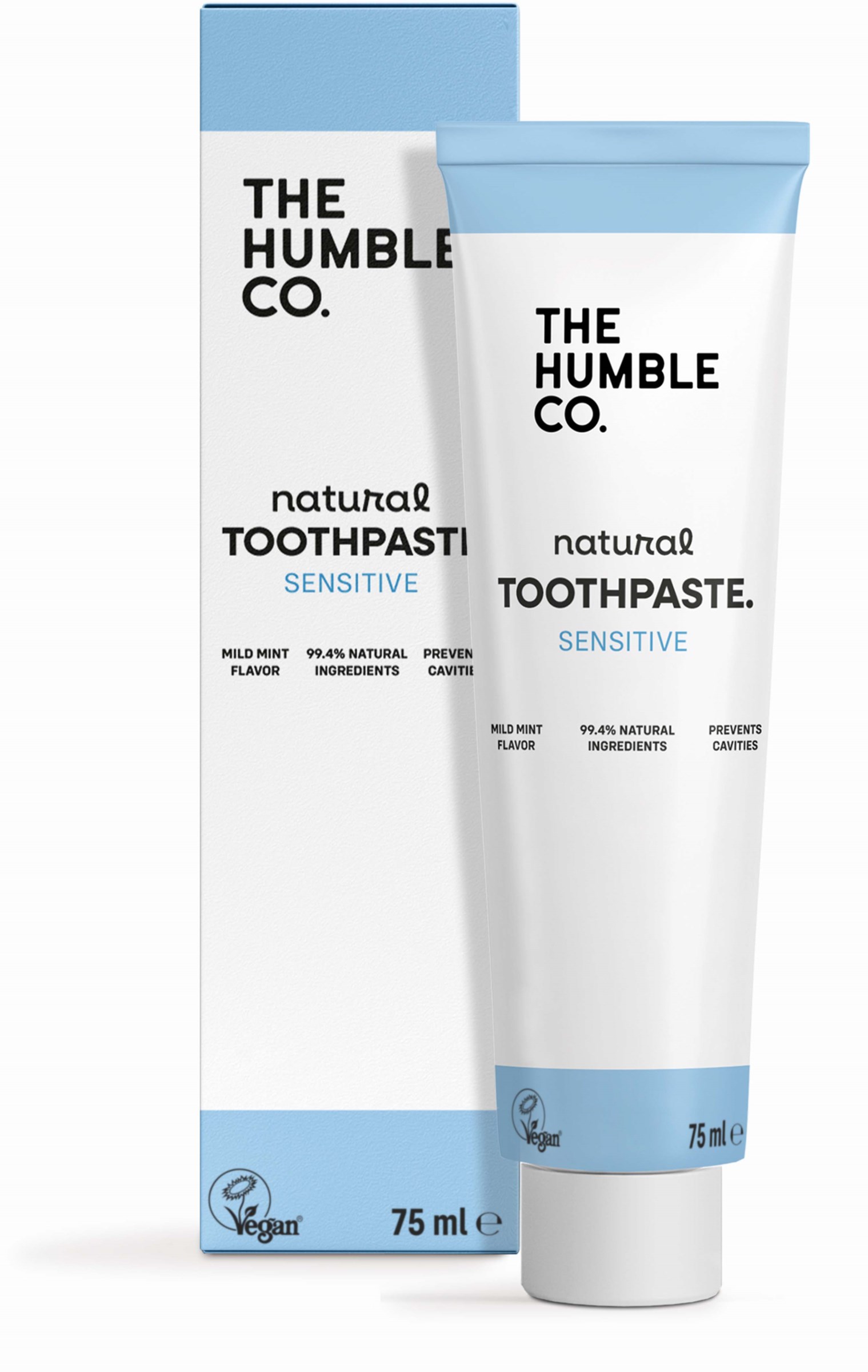 The Humble Co, Toothpaste Sensitive - Mint, 75ml