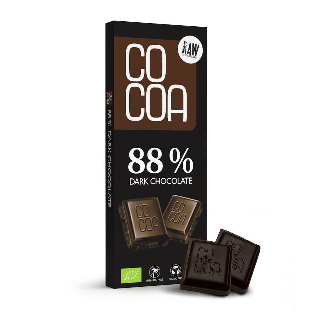 Cocoa, Dark Chocolate 88%, 40g