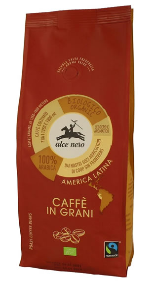 Alce Nero, Arabica Coffee Beans, 500g