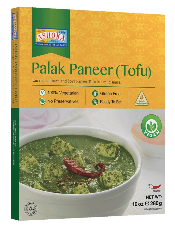 Ashoka, Palak Paneer Tofu, 280g