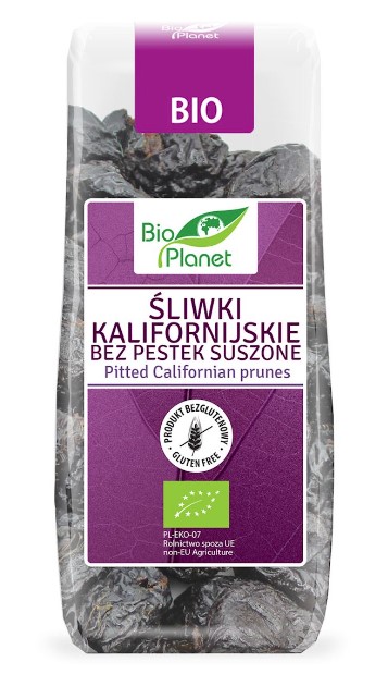 Bio Planet, Pitted Californian Prunes, 200g
