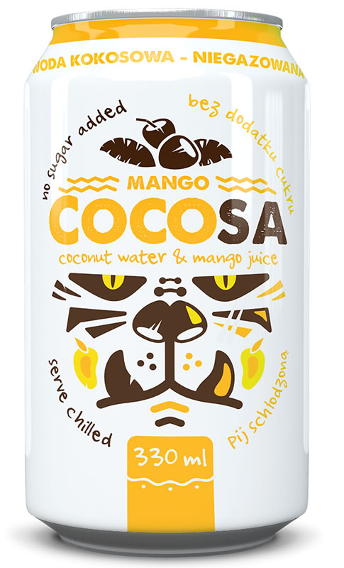 Diet-food, Coconut Water with Mango Juice, 330ml