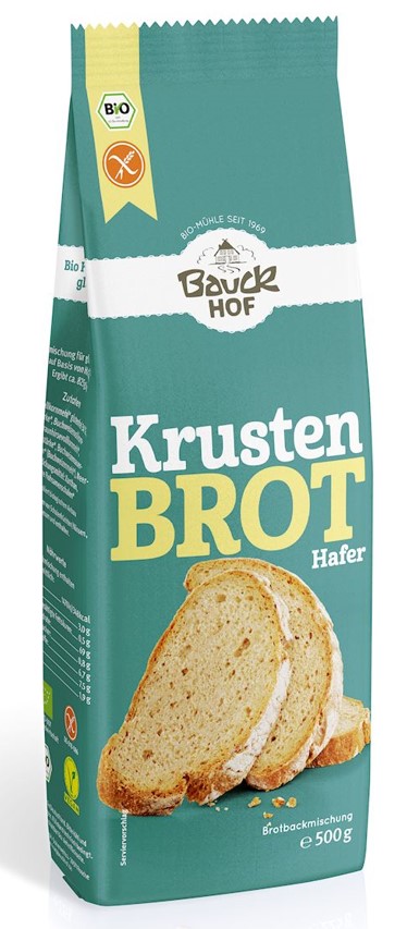 Bauck Hof, Mixture for Baking Oat Bread, 500g