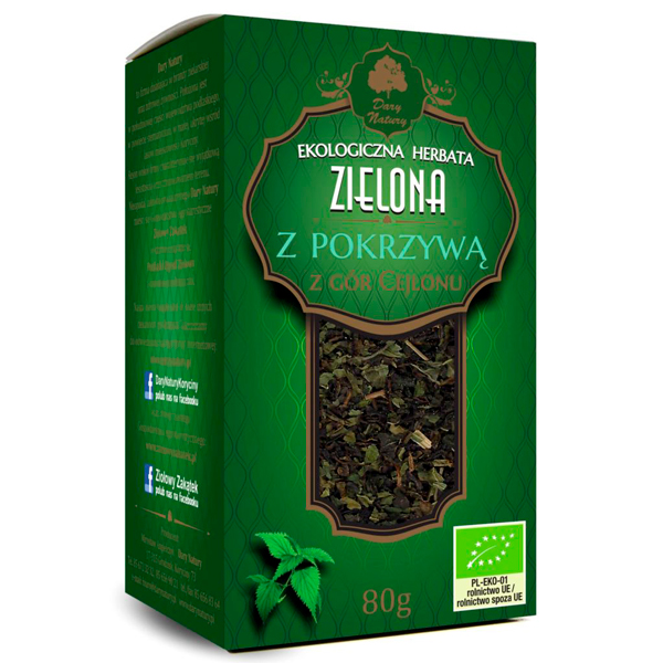 Green Tea with Nettle, loose 80g