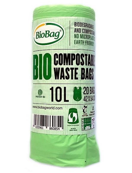 BioBag, Compostable Waste Bag, 10L