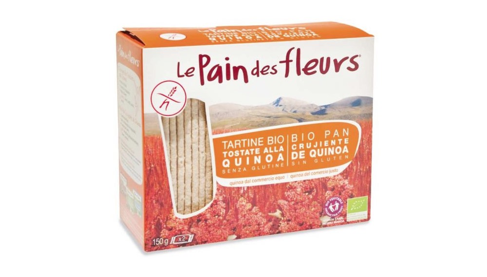Le Pain des Fleurs, Quinoa Crispbread, 150g