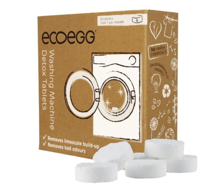 Ecoegg, Detox Washing Machine Cleaning Tablets, 6pcs
