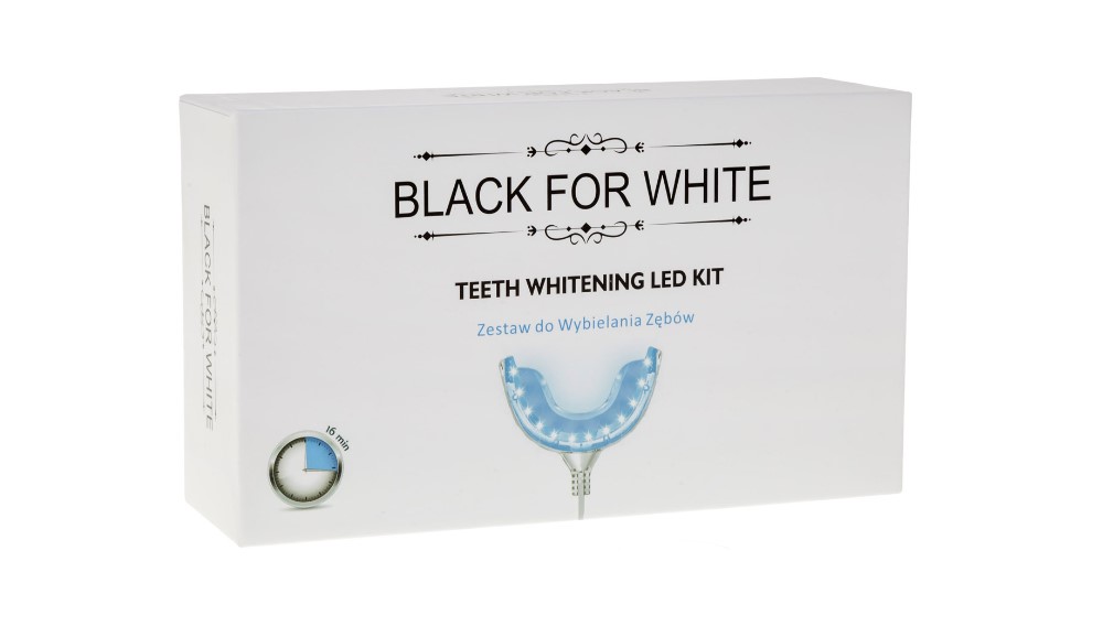 Black for White, Teeth Whitening Led Kit