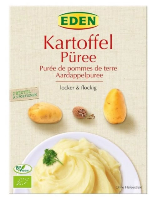 Eden, Potato Puree, 160g
