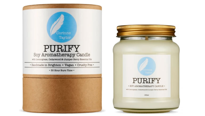 Purify Soy Aromatherapy Candle 150ml