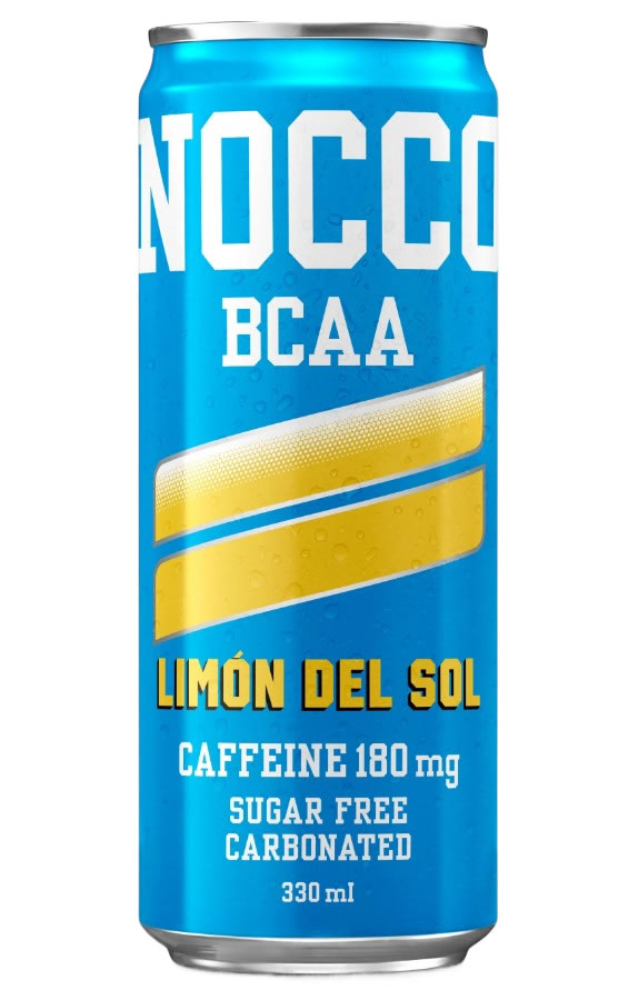 Nocco, BCAA Energy Drink - Lemon, 330ml