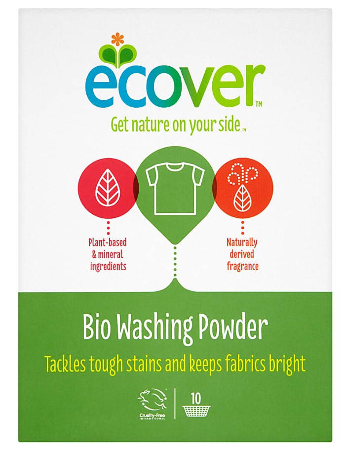 Ecover, Bio Washing Powder, 750g