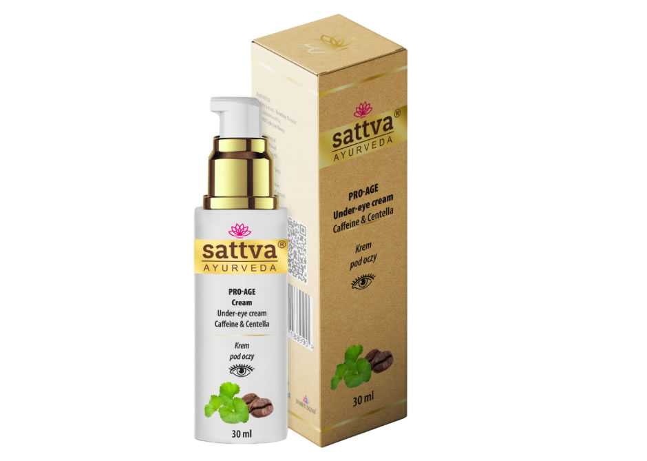 Sattva, Eye Cream Against Wrinkles and Dark Circles, 30ml