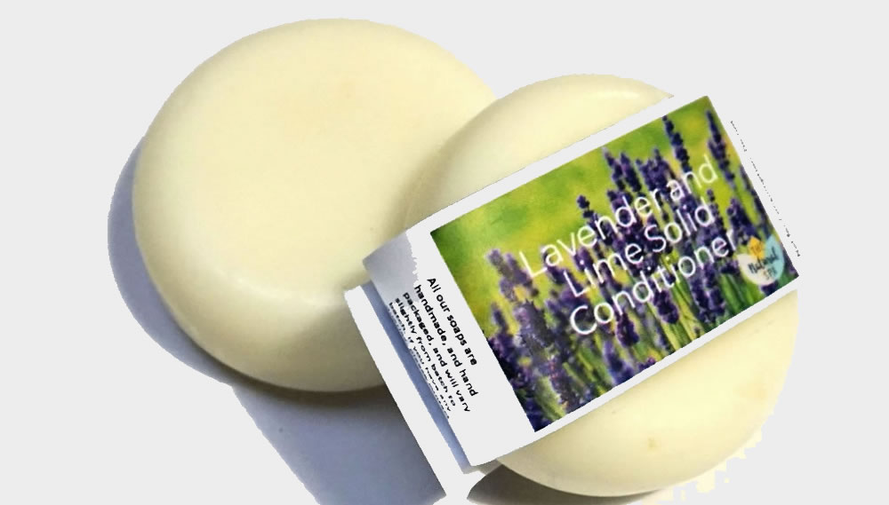 Lavender and Lime Solid Conditioner
