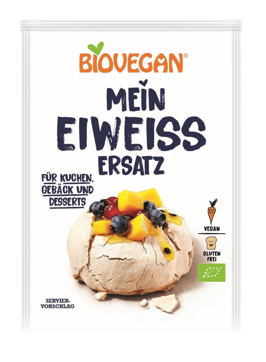 Biovegan, Egg White Substitute, 40g