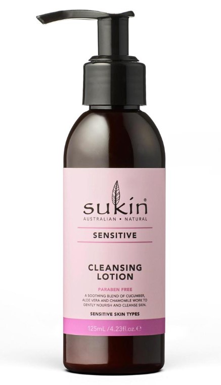 Natural Sensitive Skin Cleansing Lotion, 125ml