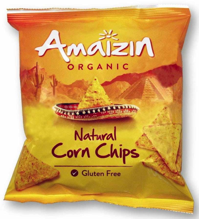 Amaizin, Natural Corn Chips, 75g