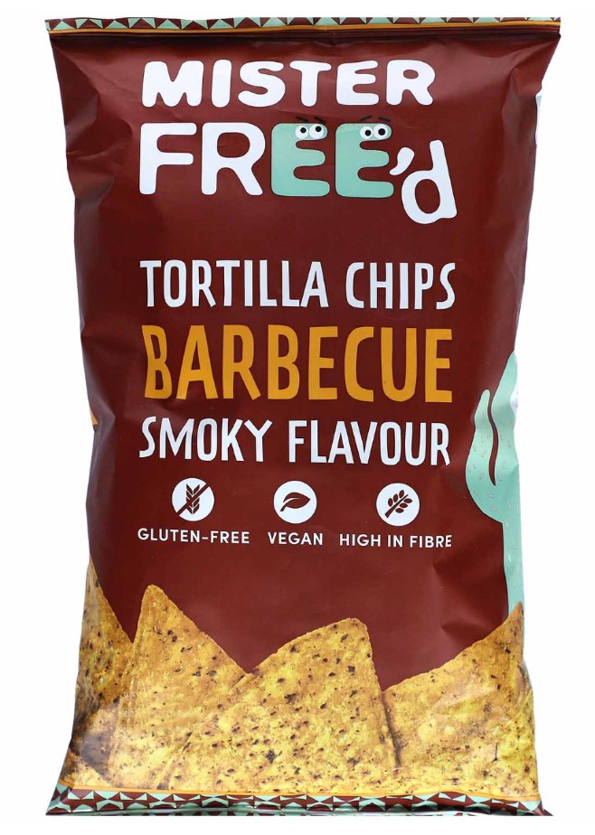 Mister Free'd, Tortilla Chips Barbecue, 135g