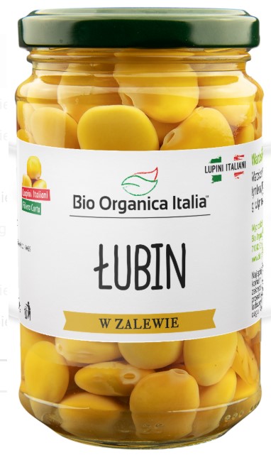 Bio Organica Italia, Lupini Beans in Brew, 280g