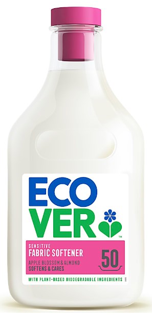 Ecover, Apple Blossom & Almond Concentrated Fabric Softener, 1.5L