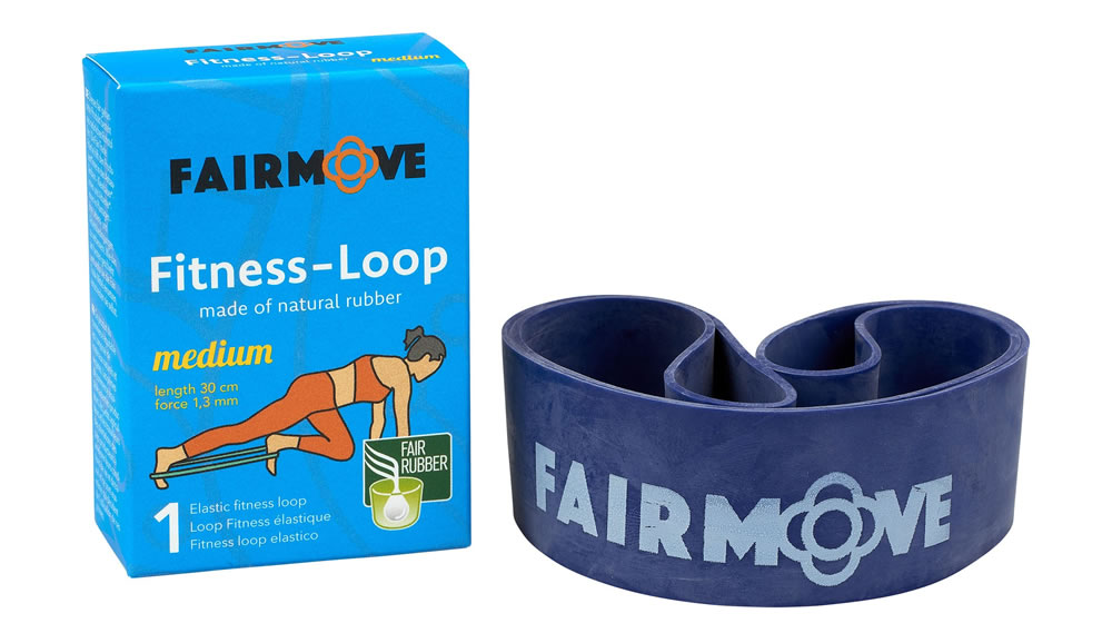 Fair Move, Fitness Loop Medium Blue
