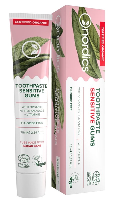 Sensitive Gums Toothpaste with Nettle & Vitamin E, 75ml