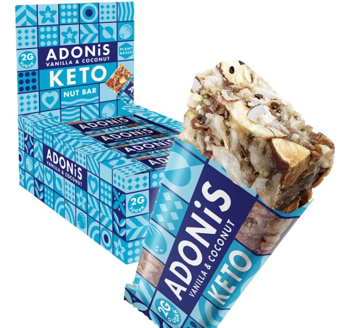 Vanilla & Coconut Keto Bar, 35g