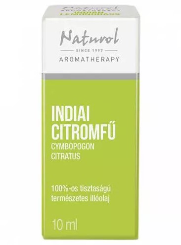 Naturol Aromatherapy, Indian Lemongrass, 10ml