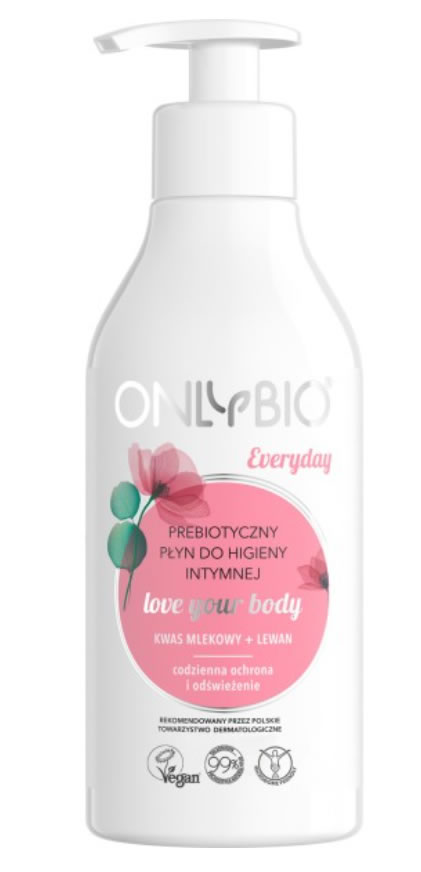 Only Bio, Everyday Prebiotic Intimate Hygiene Liquid, 250ml