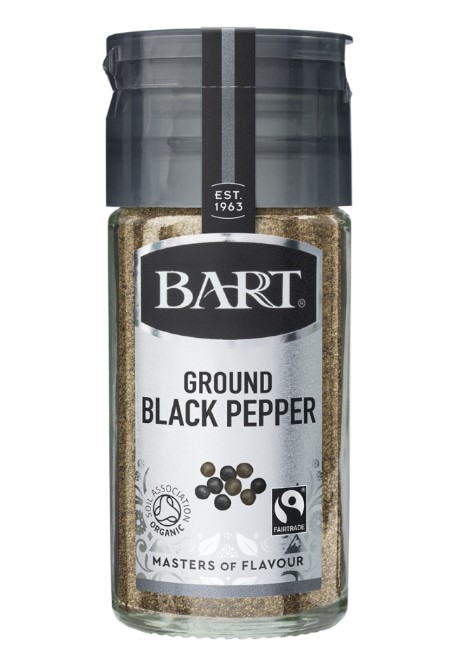 Bart, Ground Black Pepper, 38g