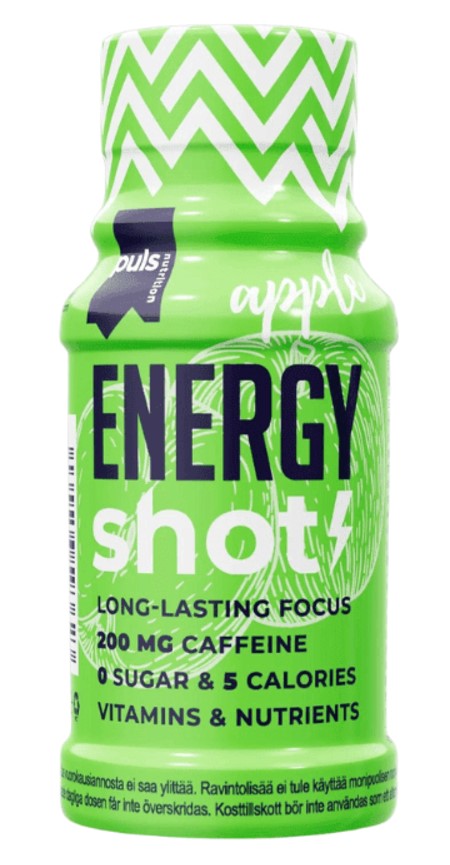 Energy Shot with Apple Flavor, 60ml