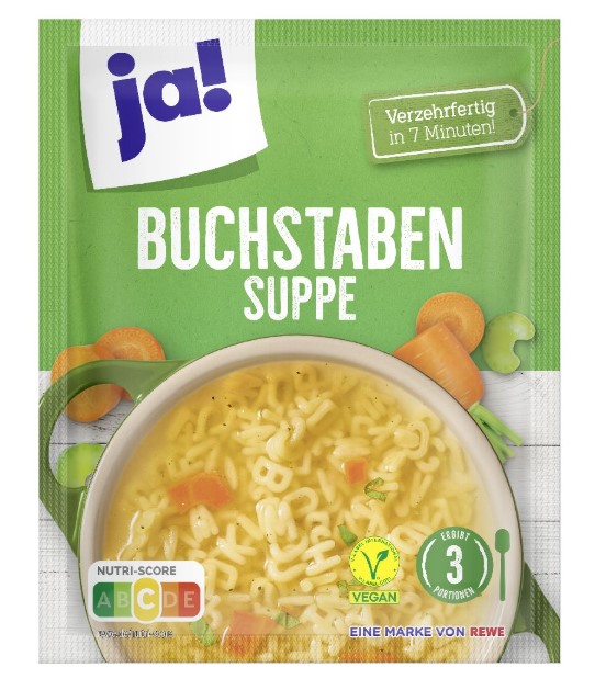 Ja, Alphabet Soup, 750ml